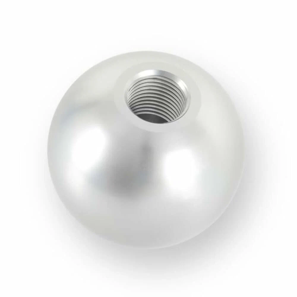 Fits Shifters W_M16X1.5 Billet Shift Knob- 5-Speed Pattern Silver-163502HST